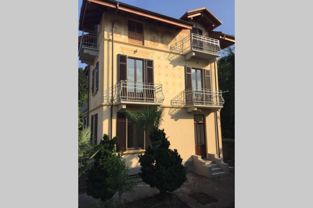Villa Peachey, Intero Piano Con Giardino Стреза Екстер'єр фото